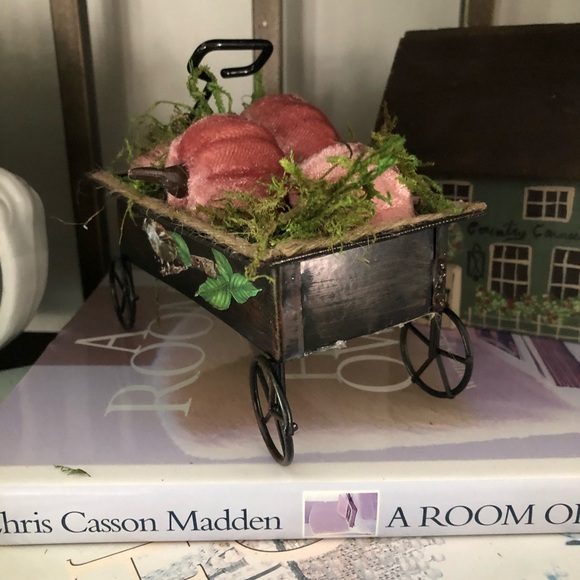 SAIE🎃Wagon with cloth pumpkins🎃 - Picture 4 of 5